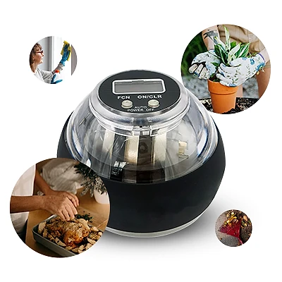 CuraBall Handtrainer im Alltag