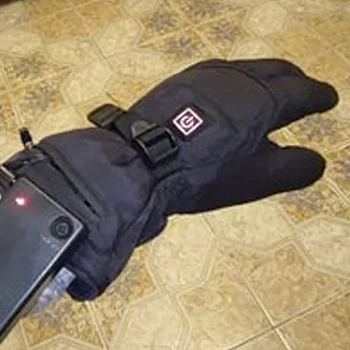 HeatGuard Handschuh mit Akku in der Handgelenktasche