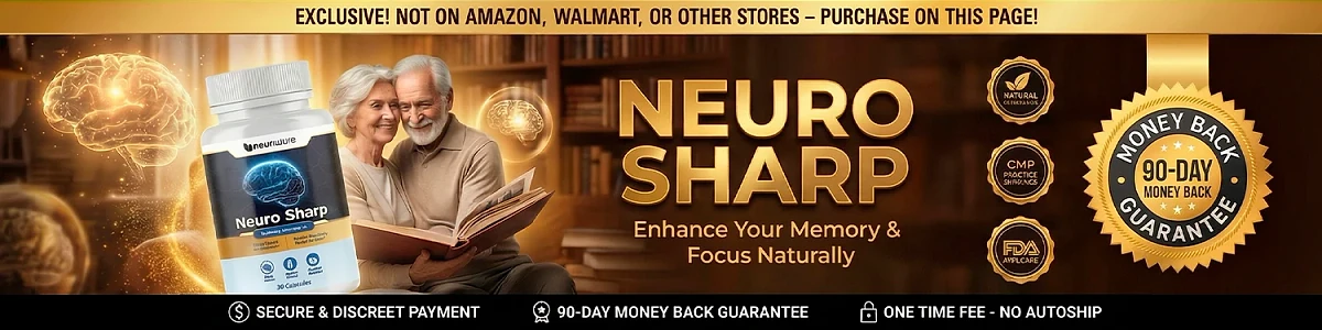 Neuro Sharp seals: secure payment, 90-day money-back guarantee and one-time fee
